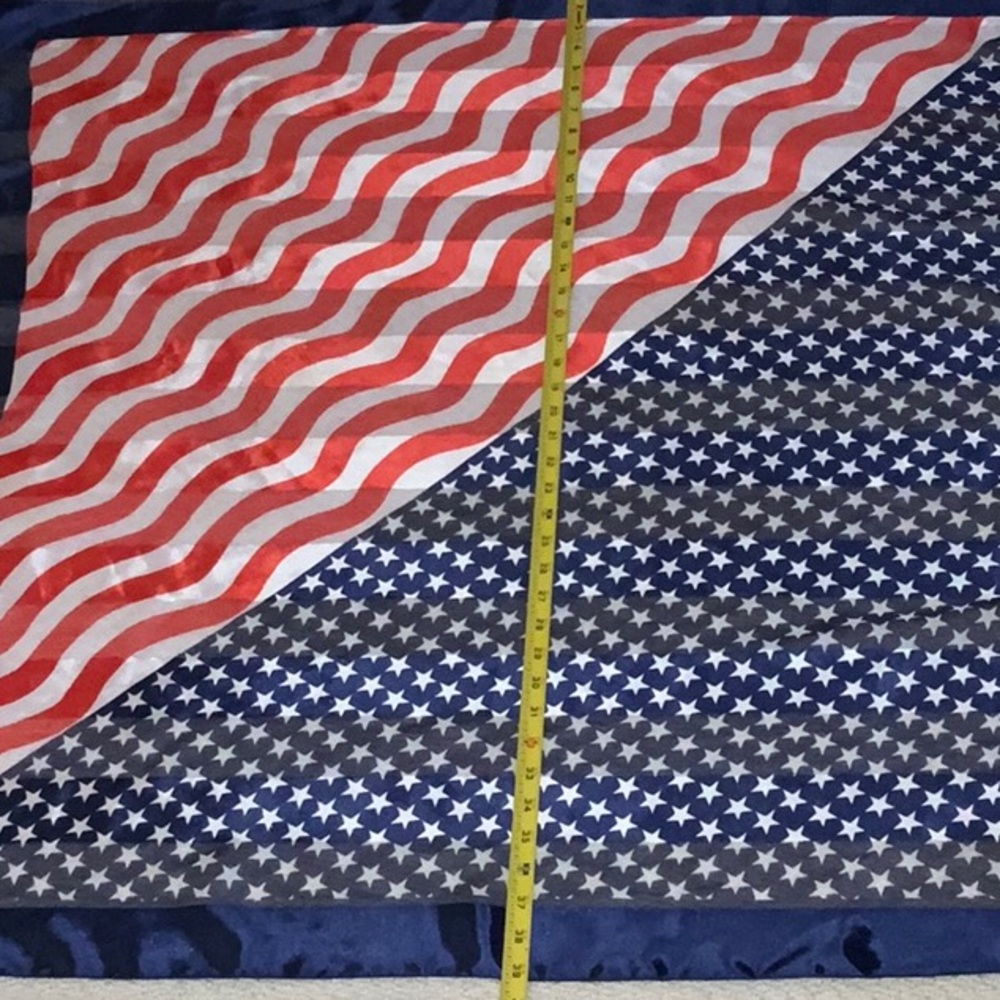 Fashion Americana Flag Scarf - Picture 8 of 9